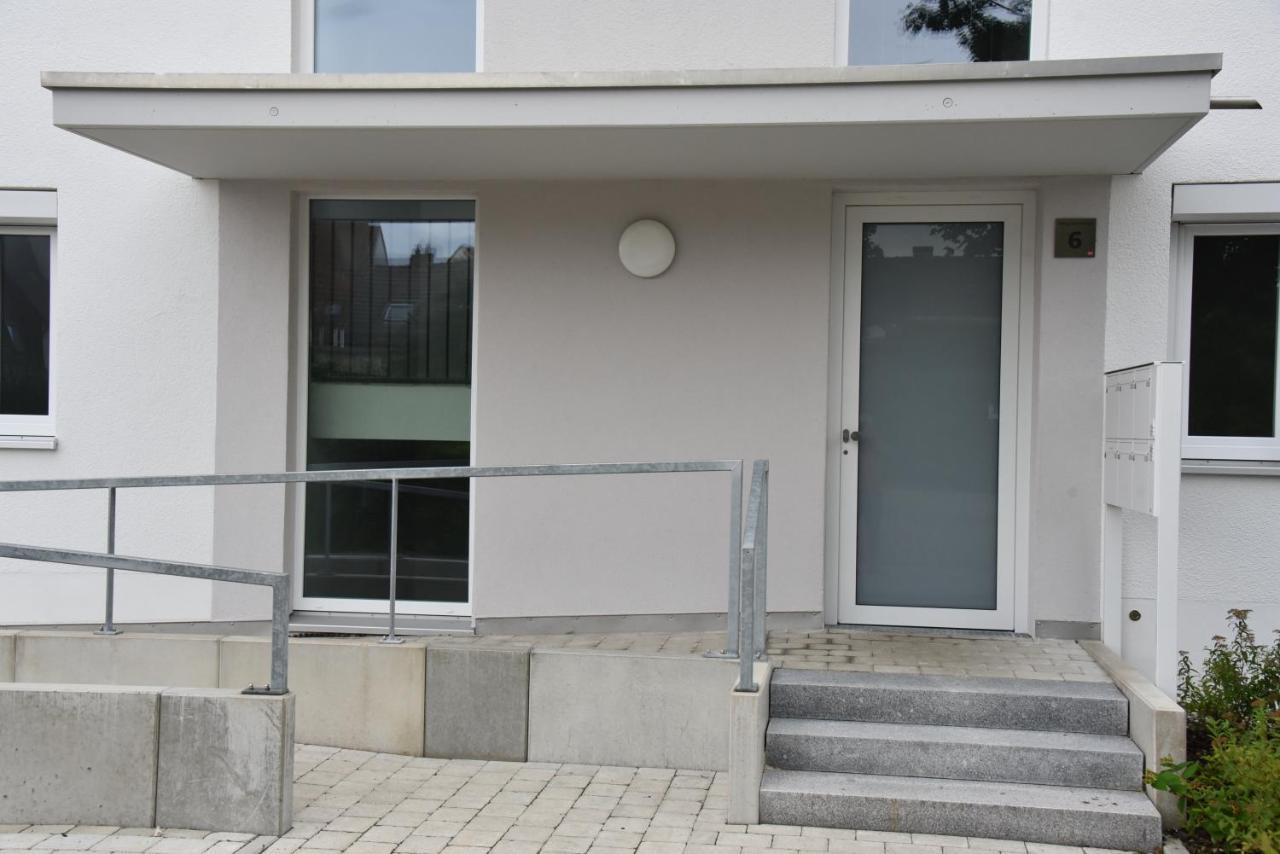Apartmán Antike & Modern Deluxe 2 Mit Terrasse Leipheim Exteriér fotografie